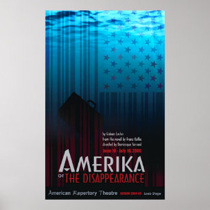Póster AMERIKA o la desaparición