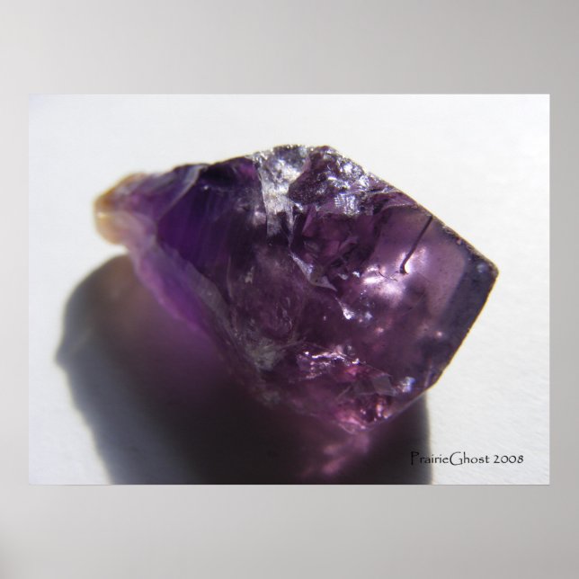 Póster Amethyst Crystal 1 (Frente)