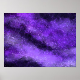 Póster Amethyst Galaxy