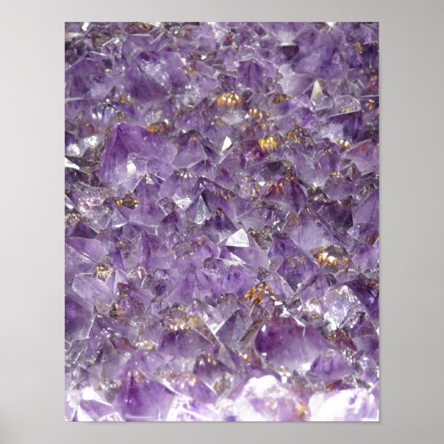 Póster Amethyst Sparkles (Frente)