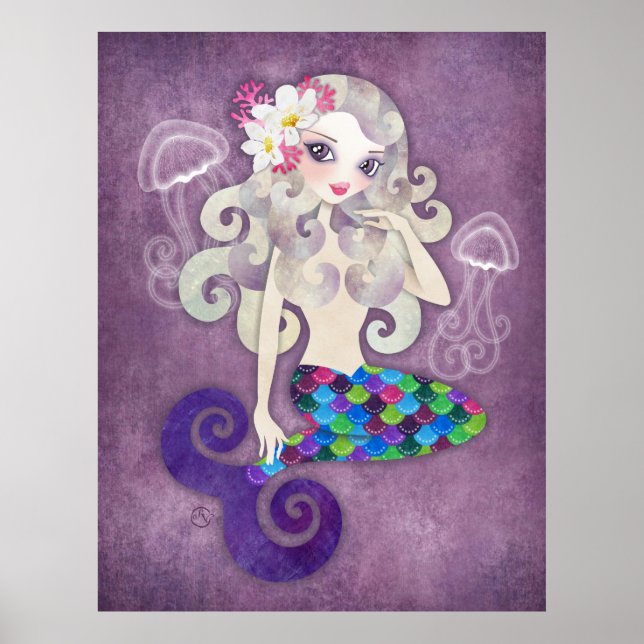 Póster Amethyste Mermaid Poster (Frente)