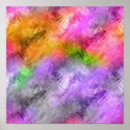 Póster Ametrino Violeta Textura Vidriosa