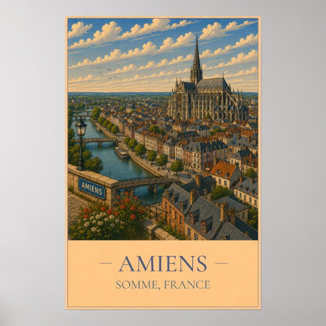 Póster Amiens (Frente)