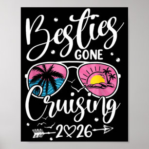 Póster Amigas de crucero 2026 Chicas que coinciden con mu