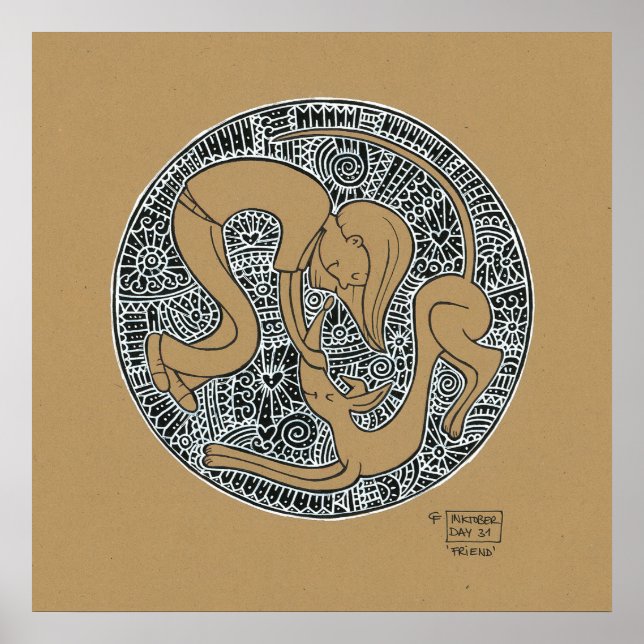 Póster Amigo (Frente)