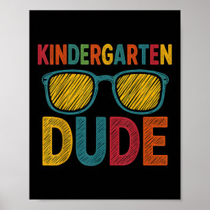 Póster Amigo De Los Jardines Infantiles Funny Primer Día
