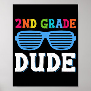 Póster Amigo de segundo grado profesores de segundo grado