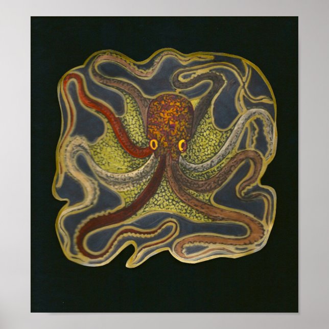 Póster Amigo del Octopus (Frente)
