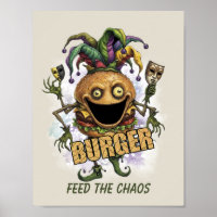 Amigo Hamburguesa Bufón Vacío