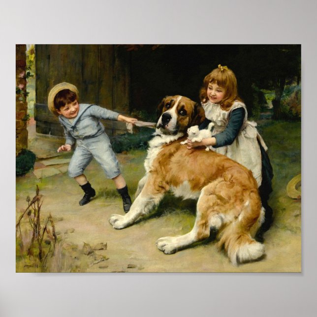 Póster Amigo o enemigo | Arthur John Elsley (Frente)