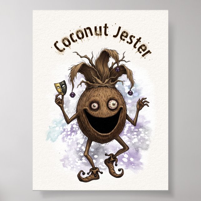 Póster Amigo Payaso Vacío Coco (Frente)