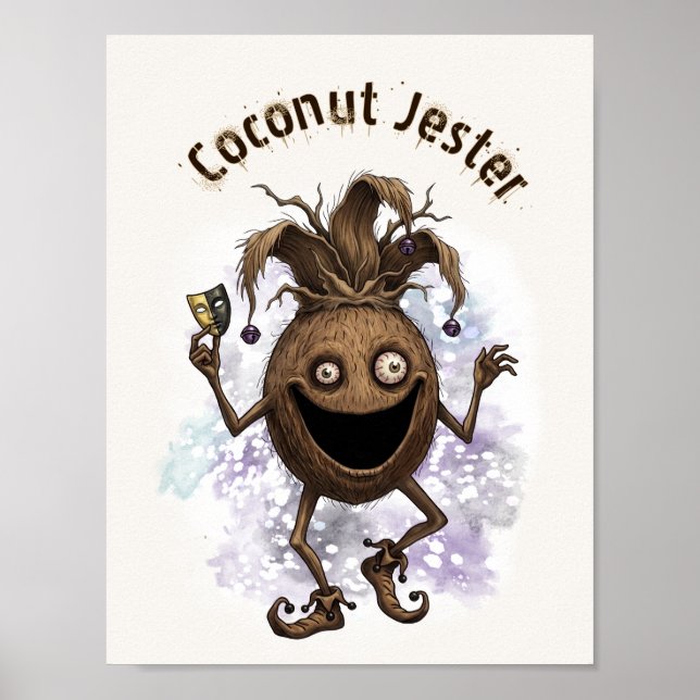 Póster Amigo Payaso Vacío Coco (Frente)
