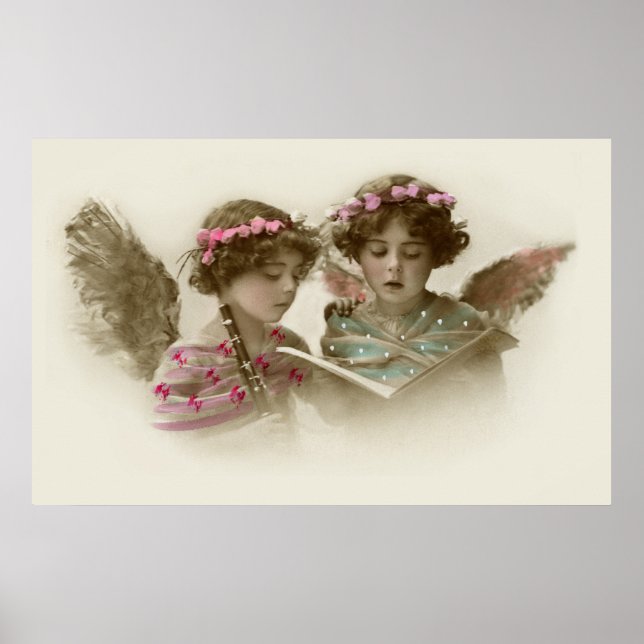 Póster Amigos Angélicos (Frente)