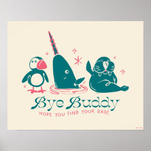 Póster Amigos Animales - Adiós, Buddy, espero que encuent