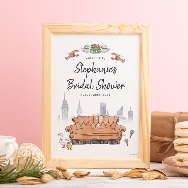 Póster AMIGOS™ | Bienvenida a la ducha de novia de Centra (Subido por el creador)