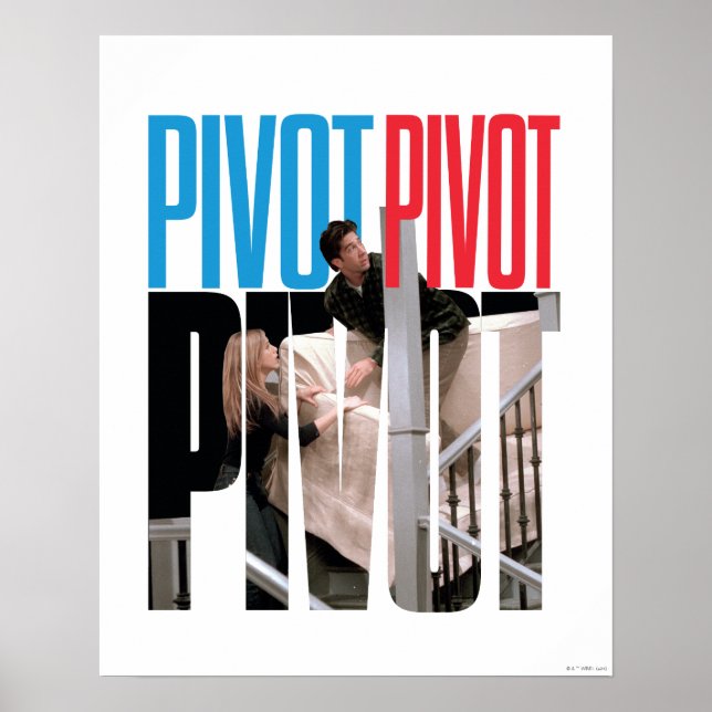 Póster AMIGOS™ | Cita PIVOT PIVOT (Frente)