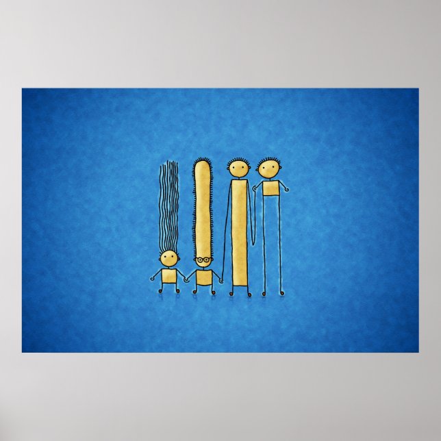 Póster Amigos (Color 2) (Frente)