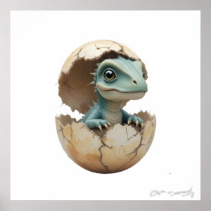 Póster Amigos de dinosaurios - Pared de enfermería para b