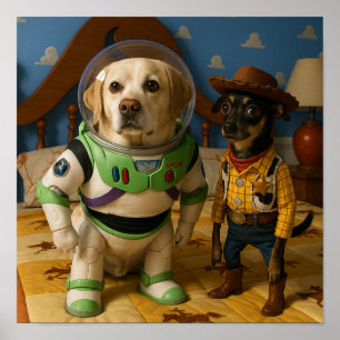Póster "Amigos de Juguete"