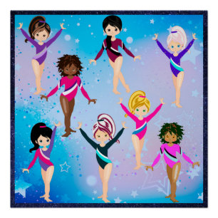 Póster Amigos de la gimnasia