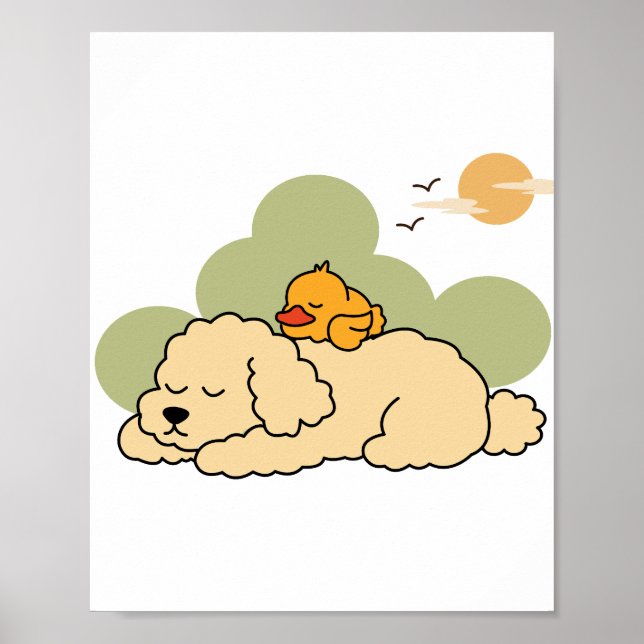 Póster Amigos de la siesta (Frente)
