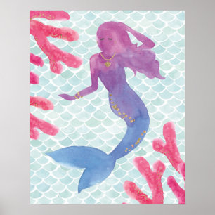 Póster Amigos de la sirena