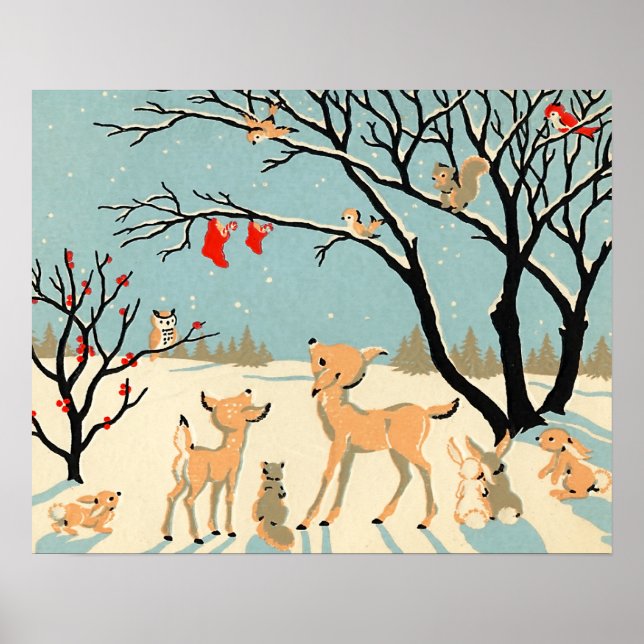 Póster Amigos de los bosques (Frente)