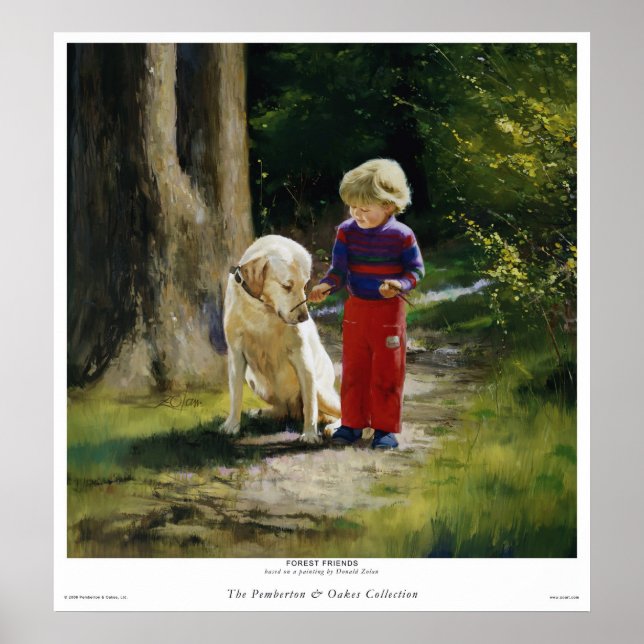 Póster Amigos de los bosques (Frente)