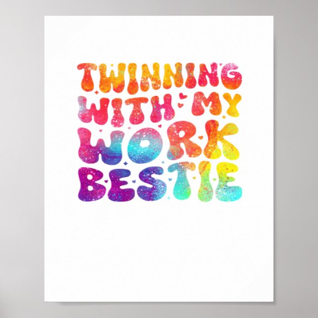 Póster Amigos Graciosos Que Ganan Con Mi Espíritu De Best (Frente)