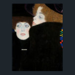 Póster Amigos I, Las Hermanas por Gustav Klimt<br><div class="desc">Gustav Klimt - Friends I (Las Hermanas),  1907. Gustav Klimt (1862-1918) era un pintor sbolista austríaco y uno de los miembros más prominentes del movimiento secesión de Viena.</div>