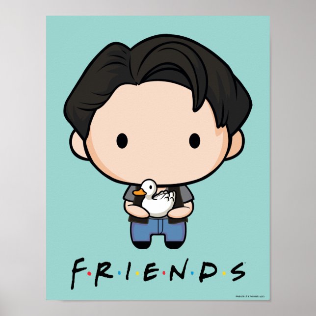 Póster AMIGOS™ | Joey Chibi (Frente)