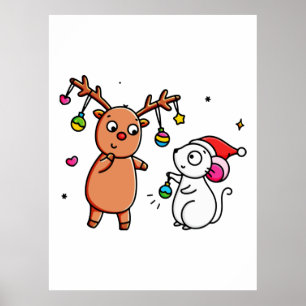 PÓSTER AMIGOS MÁS LINDOS COMPARTIR ES CUIDAR