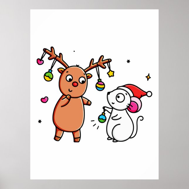 PÓSTER AMIGOS MÁS LINDOS COMPARTIR ES CUIDAR (Frente)