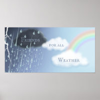 "Amigos para todo el tiempo" tormenta eléctrica en