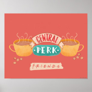 Póster AMIGOS™ Pero el primer café - Central Perk