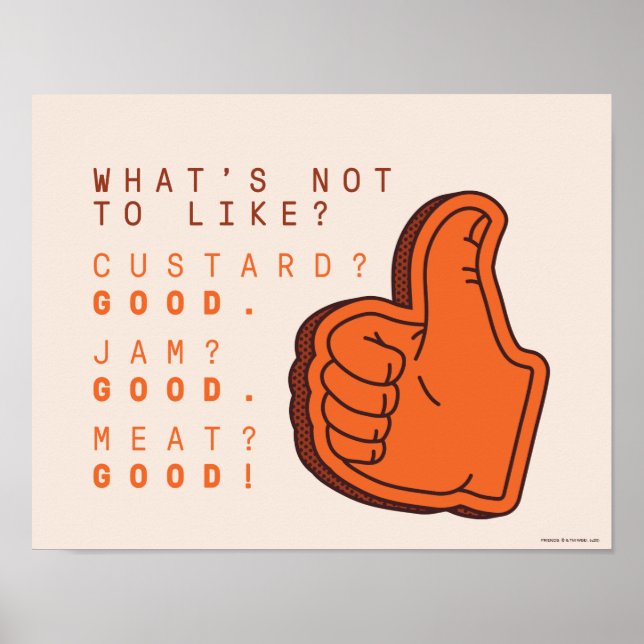 Póster AMIGOS™ | ¿Qué no te gusta? (Frente)