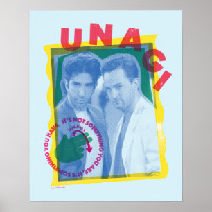 Póster AMIGOS™ Ross & Chandler - Unagi