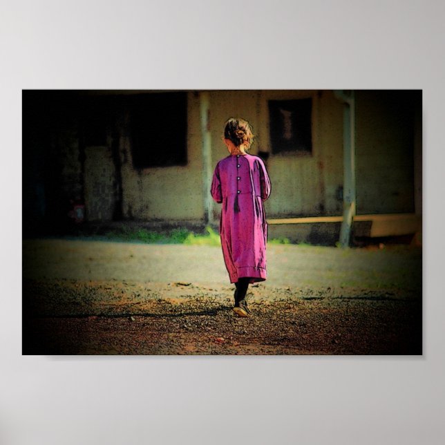 Póster Amish Chica Poster (Frente)