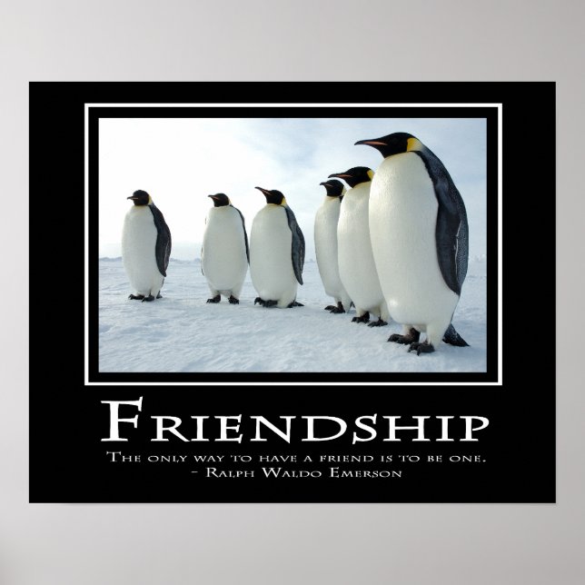 Póster Amistad (Frente)