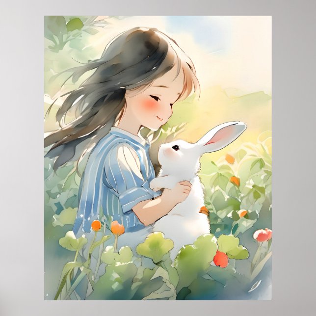 Póster Amistad en la naturaleza (Frente)