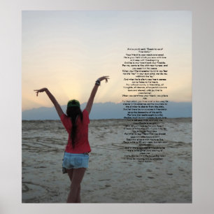 Póster Amistad por Kahlil Gibran