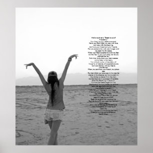 Póster Amistad por Kahlil Gibran