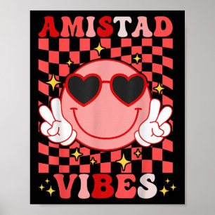 Póster Amistad Vibes Rca Sistema Casa De Amistad Sonrisa