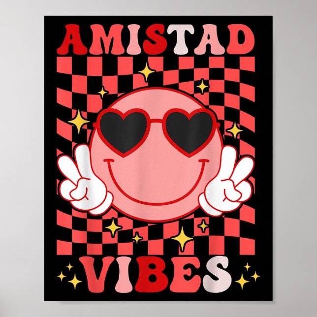 Póster Amistad Vibes Rca Sistema Casa De Amistad Sonrisa (Frente)