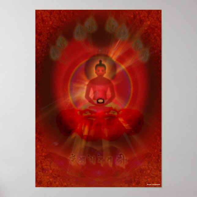 Póster 'Amitabha Buddha' (Frente)