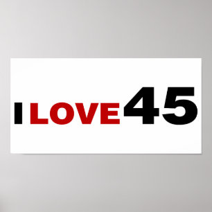 Póster Amo 45