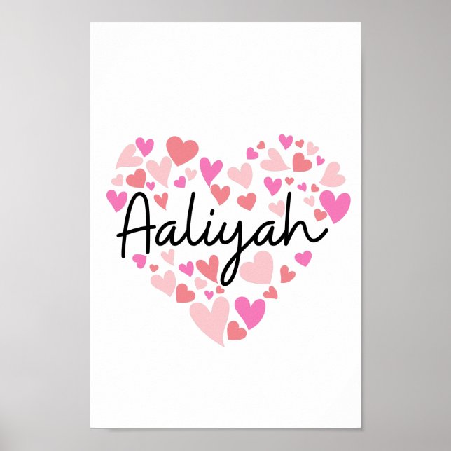 Póster Amo a Aaliyah (Frente)