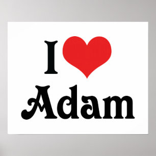 Póster Amo A Adam
