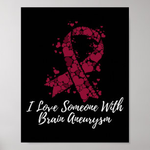 Póster Amo A Alguien Con Conciencia Sobre El Aneuralismo