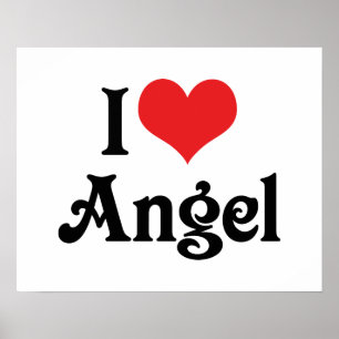 Póster Amo a Angel